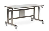 Stainless Steel, Variable Height, Mobile