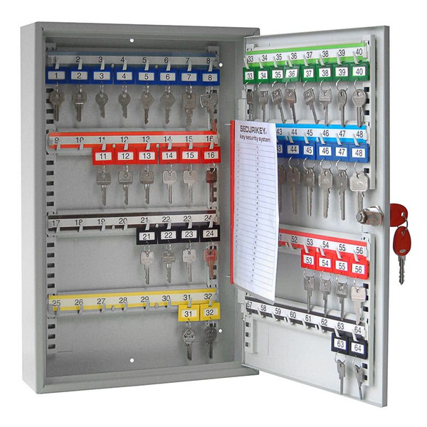 Key Cabinets - 64 Keys, CAM Lock