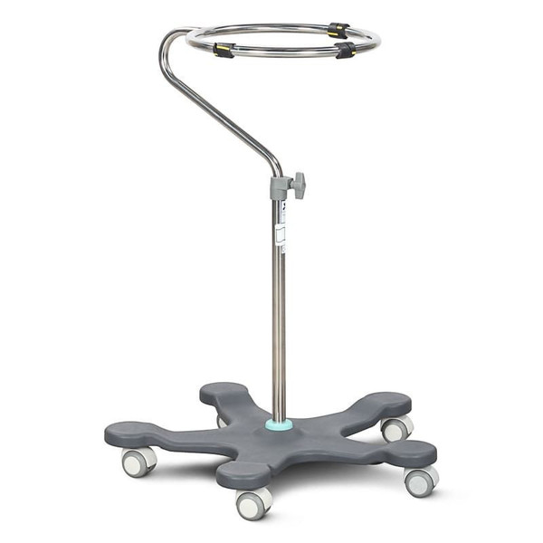 Bowl Stands - Variable Height, Polyurethane, Easy Clean, Single Bowl, Red Cap