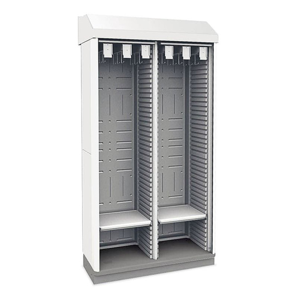 Polymer Mobile & Stationary Catheter Storage Units - Single, L/H Hinged Door, 180 x Catheters