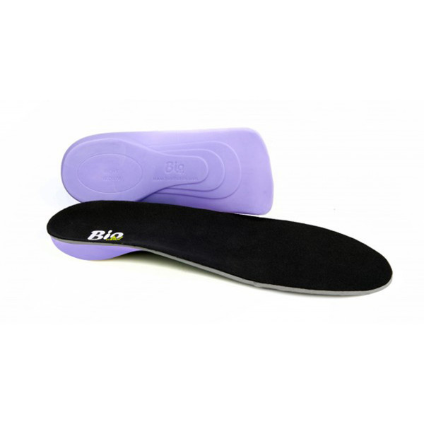 Bio–Mex Foot Orthotic Insoles Purple | Low Density | Low Arch | X–Large