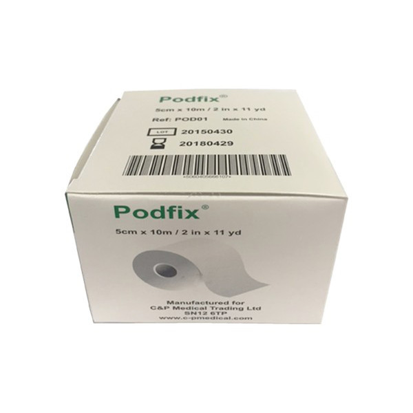 Podfix Non–Woven Tapes (5 cm x 10 m Roll)