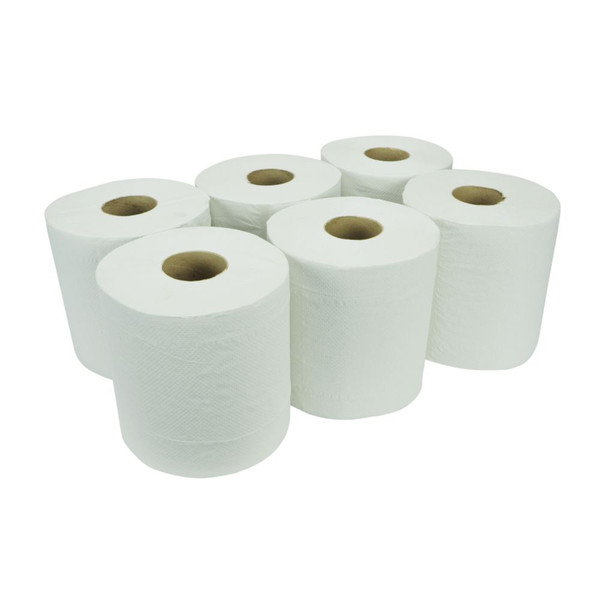 Centrefeed Rolls White (18 cm x 150 m) (Pack of 9)