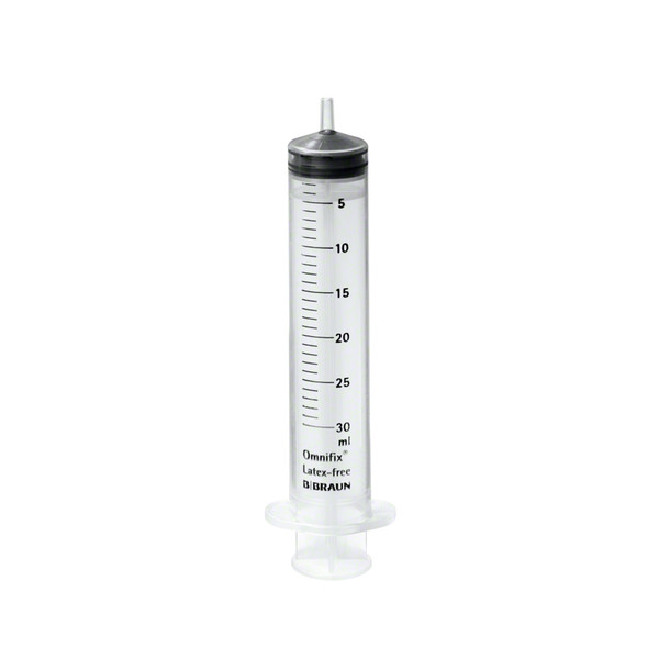B Braun Omnifix® Leur Slip Syringes (30 ml) (Pack of 100)