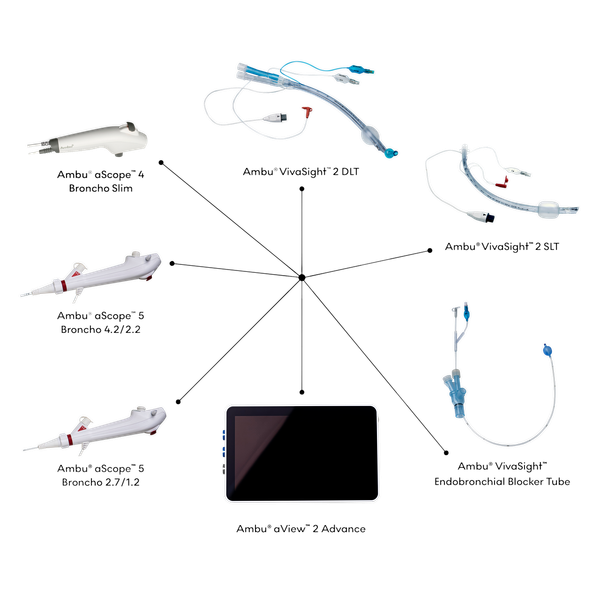 Ambu® VivaSightTM 2 SLT + EBB Kit - 8.0 mm, 9 Fr