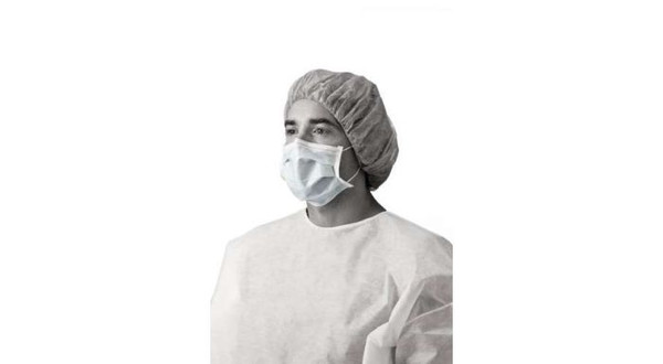 Sensitive Skin Type II Procedural Facemask Blue Adult