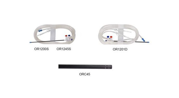 Suction-irrigation 5mm ID cannula 45cm