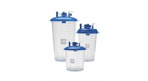 MED-RIGID Disposable Suction Canister with Tubing 5mm