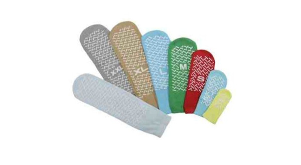 Single-Tread Slipper Socks Green