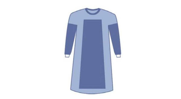 OPS™ UltraGard Poly-Reinforced Direct Surgical Gown 150 CM XLL