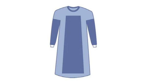 OPS™ UltraGard Poly-Reinforced Surgical Gown with Large Wrap 150 CM XLL