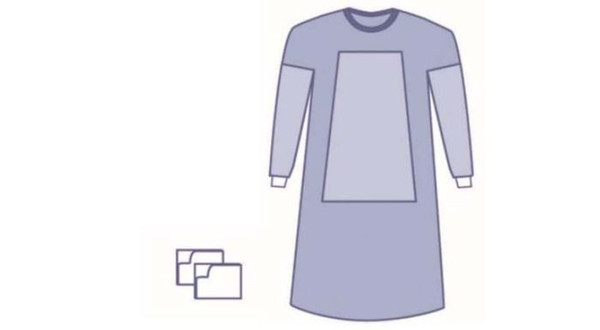 OPS Eclipse Fabric-Reinforced Surgical Gown 120 CM, Large