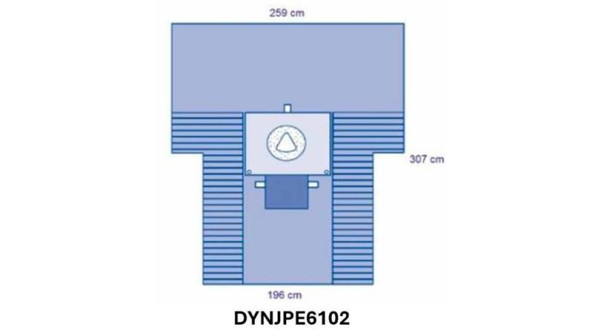 Eclipse® C-Section Drape with Pouch and Fenestrated Incise Film 259 x 307 CM
