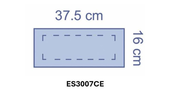OPS™ Essential Pubic Drape Single 37.5 x 16 CM