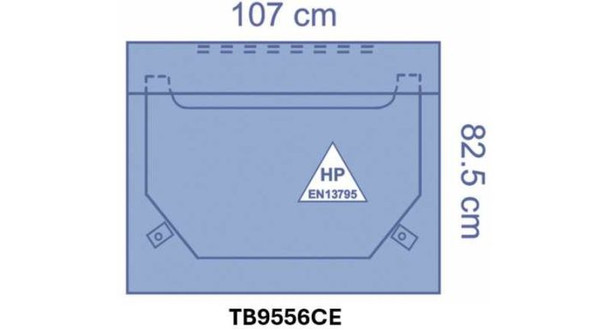 OPS™ Ultimate ENT Turban Drape 82 x 107 CM