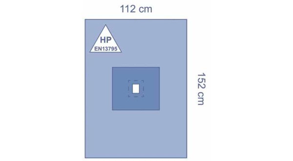 OPS™ Ultimate Paediatric Reinforced Fenestrated Drape