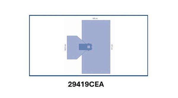 Eclipse® Reinforced Hand Drape 196 x 371 CM