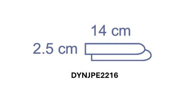 Paired Hook-and-Loop Tube Holder Paired 2 x 14 CM