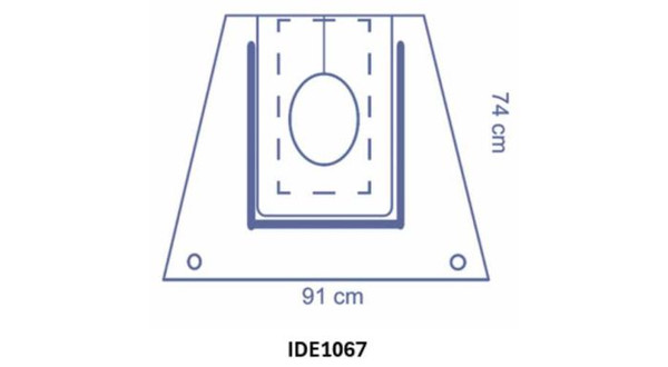 Invisishield Clear Arthroscopy Pouch 91 x 74 cm