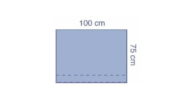 Ultra-Absorbent Adhesive Drape 75 X 100 cm