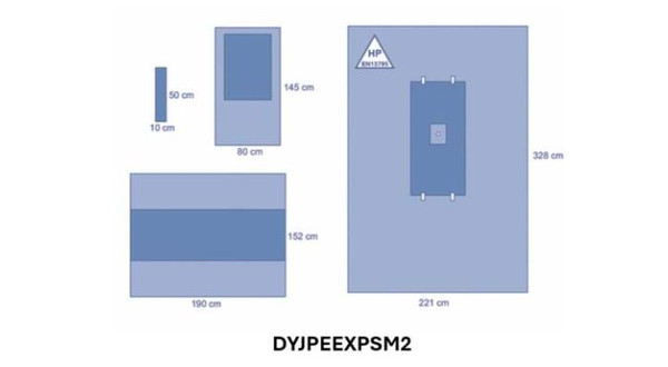 OPS™ Advanced Reinforced Extremity Drape Pack 2
