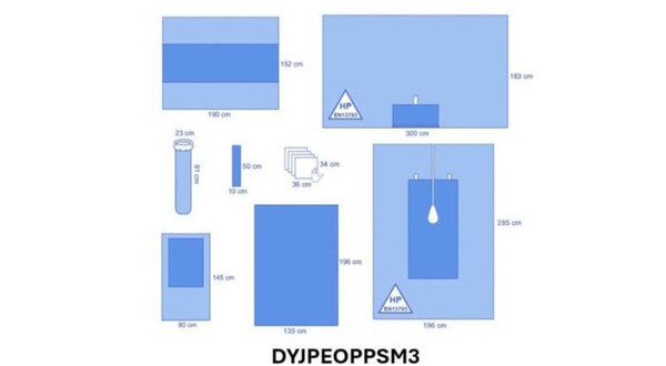 OPS™ Advanced Reinforced Split Drape Pack 1