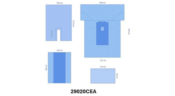 Eclipse® Reinforced Extremity Drape Pack 2