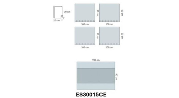 OPS™ Essential Basic Drape Pack 2