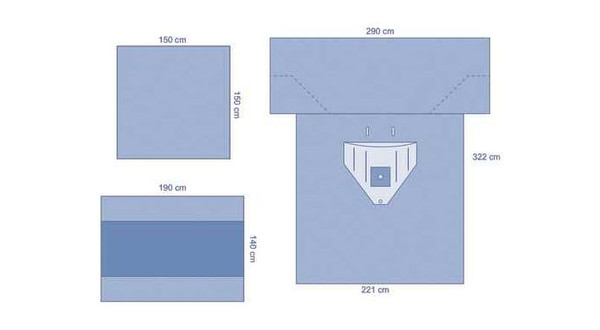 OPS™ Essential Arthroscopy Pack 1 with T-Drape