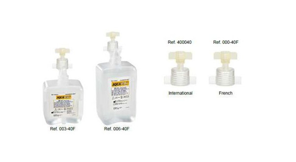 Aquapak® Pre-filled Bubble Humidifier with Adaptor 340 ml