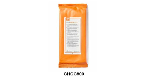 EasyBath® PLUS Antiseptic Patient Wash Gloves Pack of 8 22 x 17 cm