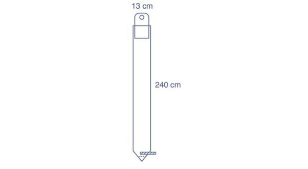 Telescopic Folded Camera Cover with Application Tab 13 x 240 cm
