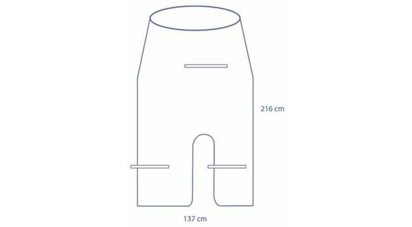 Universal Mini C-Arm Cover 137 x 216 cm