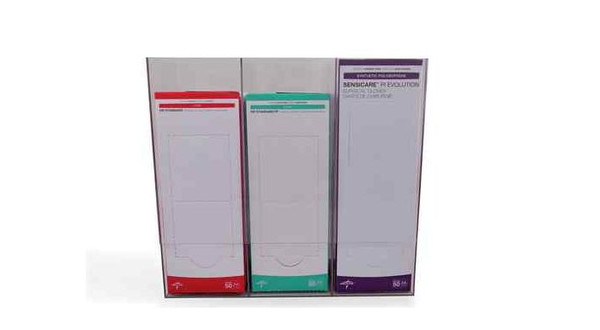 Plexiglass Surgical Gloves Triple Box Holder