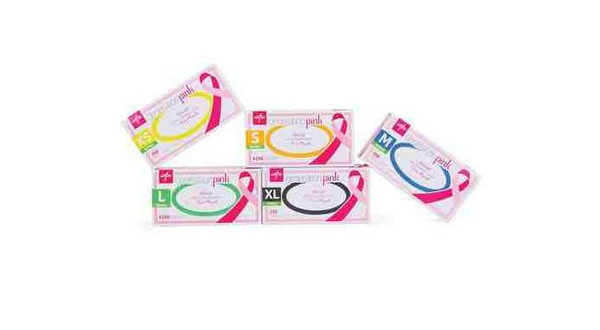Generation Pink® Nitrile Exam Gloves Medium
