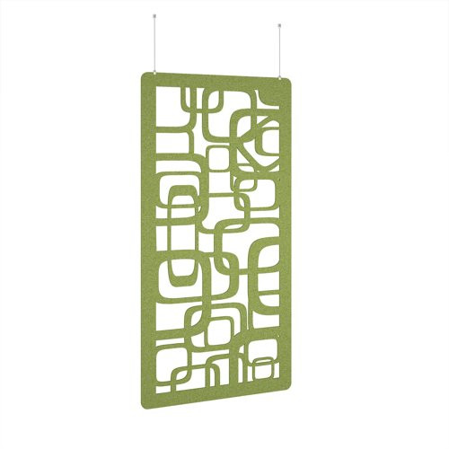 Bygone Hanging Panel 1200w - Fruit Green