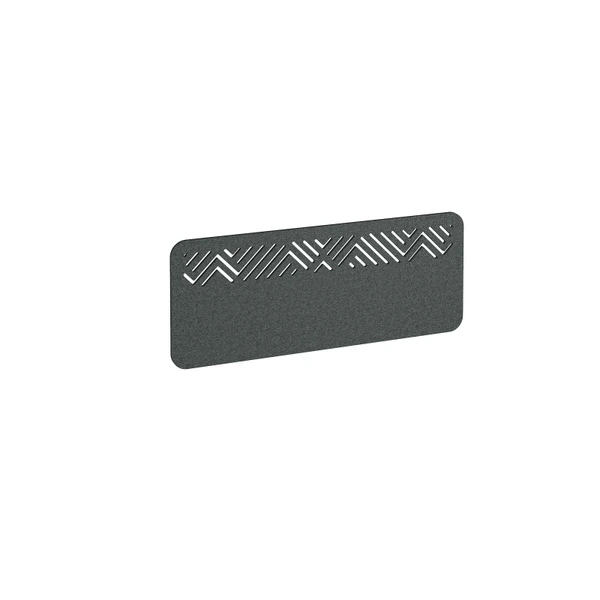 Chevron Acoustic Desktop Screen 1000w - Moonlight Grey