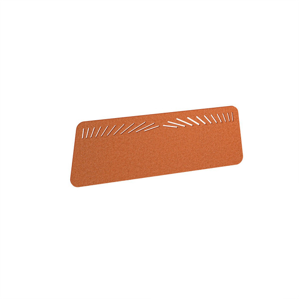 Domino Acoustic Desktop Screen 1200w - Tangerine