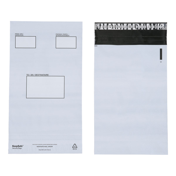 Keepsafe Envelope Extra Strong Polythene Opaque C4 W240xH320mm Peel & Seal Ref KSV-MO2 [Box 100]