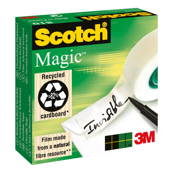 Scotch Magic Tape 19mmx66m Matt Ref 8101966