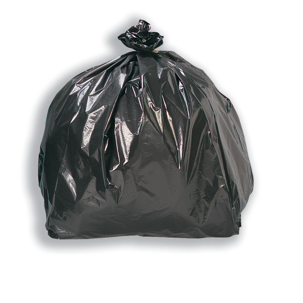 5 Star Facilities Bin Liners Medium/Heavy Duty 85 Litre Capacity W415/660xH955mm Black [Pack 200]