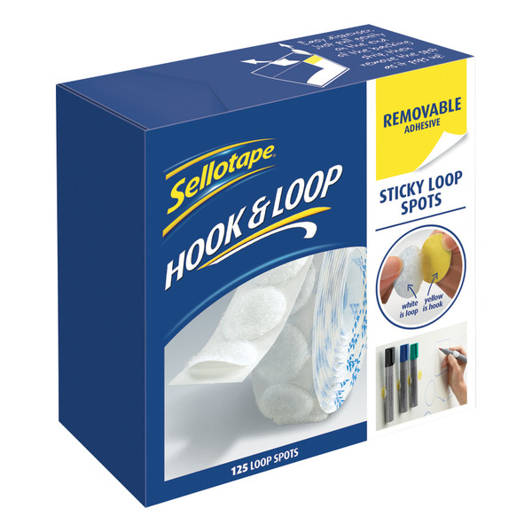 Sellotape Removable Loop Spots [Pack 125]