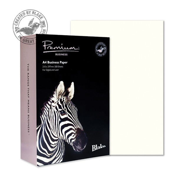 Blake Premium FSC Business Paper Wove Finish 120gsm A4 High White Ref 35677 [Pack 500]