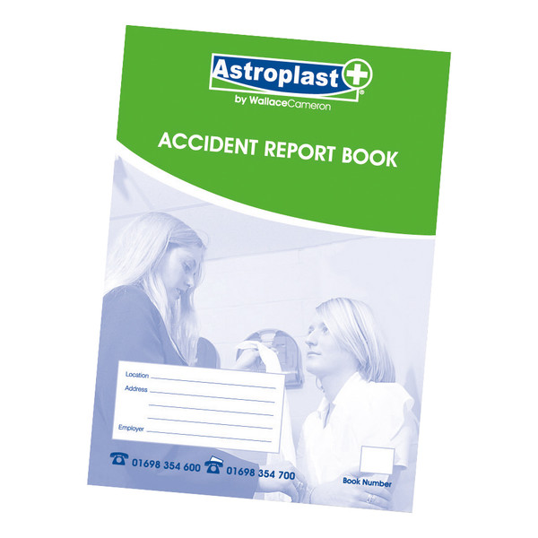 Astroplast Accident Report Book A4 Ref 5401011