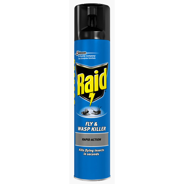 Raid Fly & Wasp Killer Aerosol 300ml Ref 77065