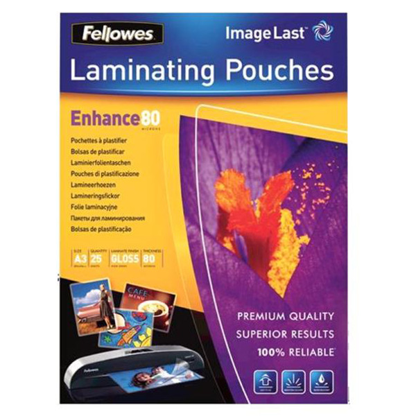 Fellowes Laminating Pouch 160 Micron A3 Ref 5396403 [Pack 25]
