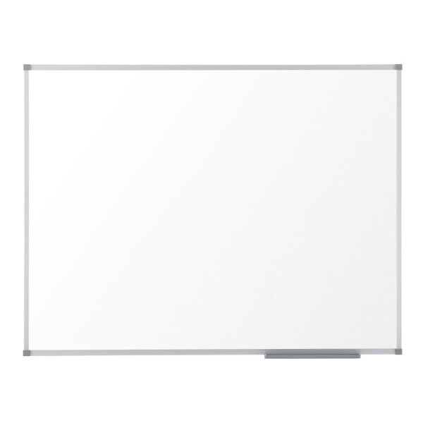 Nobo Classic Nano Drywipe Board Magnetic Steel with Fixings Slim Frame W1500xH1000mm White Ref 1902644