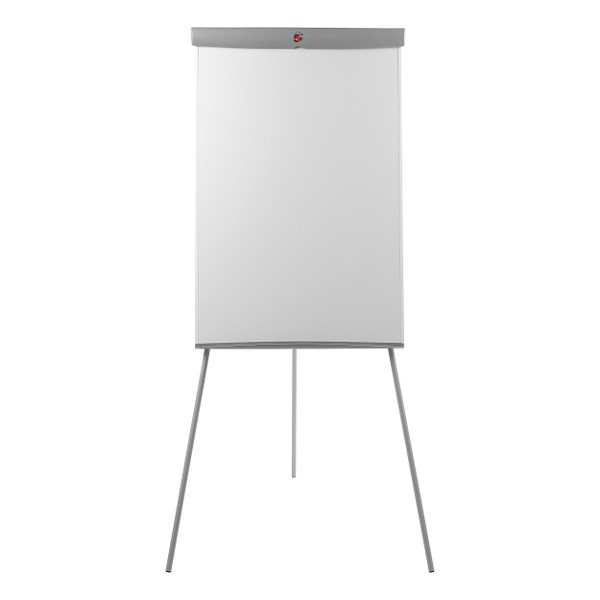 5 Star Office Flipchart Easel Telescopic Legs with W670xH990mm Board W700xD82xH1900mm Grey Trim