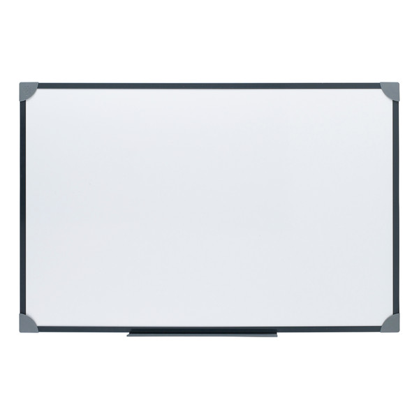 5 Star Office Magnetic Drywipe Board Steel Trim with Fixing Kit and Detachable Pen Tray W900xH600mm