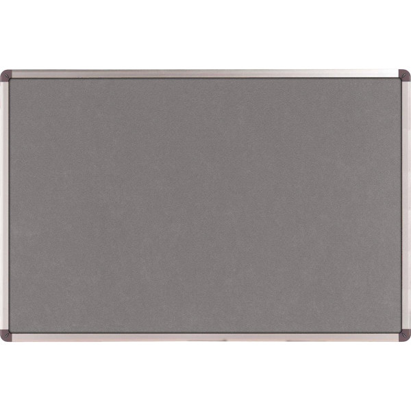 Nobo Classic Noticeboard Felt with Aluminium Frame W1200xH900mm Grey Ref 1900912